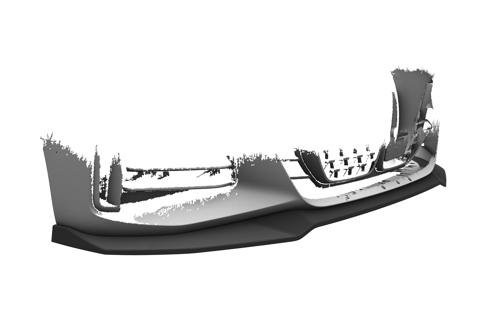 Lame de parechoc avant pour BMW Série 4 (G26) / i4 Gran coupé Pack M / sowie M50 et M440i (depuis 2020) - Fabriqué en ABS (6 finitions au choix)