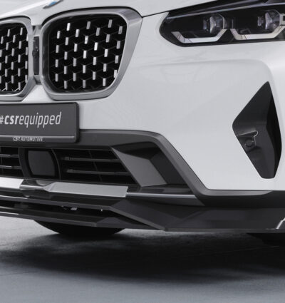 Lame de parechoc avant pour BMW X4 (G02) finition de base (facelift) (depuis 08/2021) - Fabriqué en ABS (6 finitions au choix)