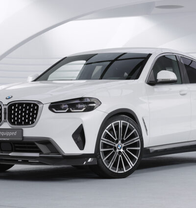 Lame de parechoc avant pour BMW X4 (G02) finition de base (facelift) (depuis 08/2021) - Fabriqué en ABS (6 finitions au choix)