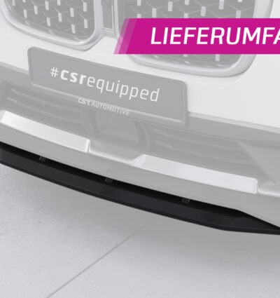 Lame de parechoc avant pour BMW X4 (G02) finition de base (facelift) (depuis 08/2021) - Fabriqué en ABS (6 finitions au choix)