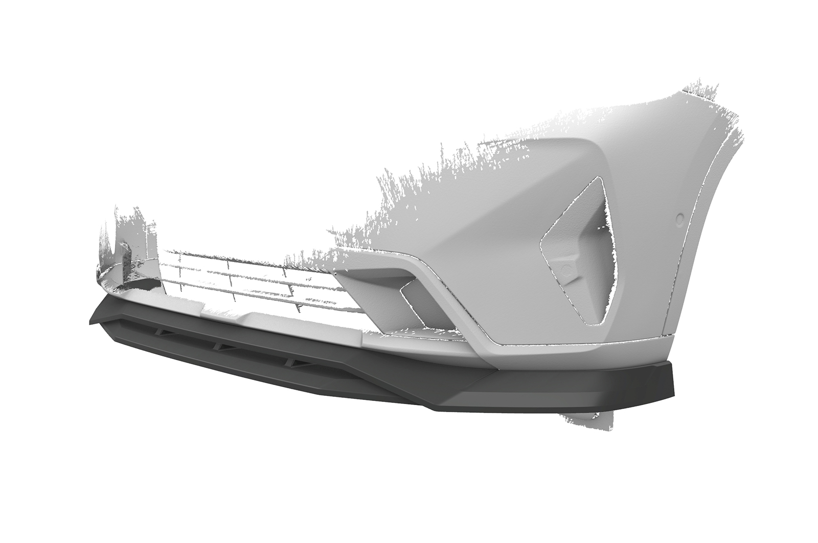 Lame de parechoc avant pour BMW X4 (G02) finition de base (facelift) (depuis 08/2021) - Fabriqué en ABS (6 finitions au choix)