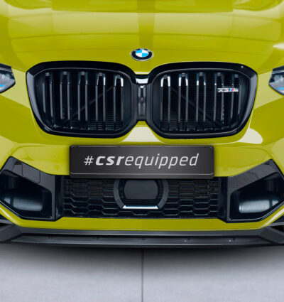 Lame de parechoc avant pour BMW X3 (F97) M Competition (facelift) (depuis 08/2021) - Fabriqué en ABS (6 finitions au choix)