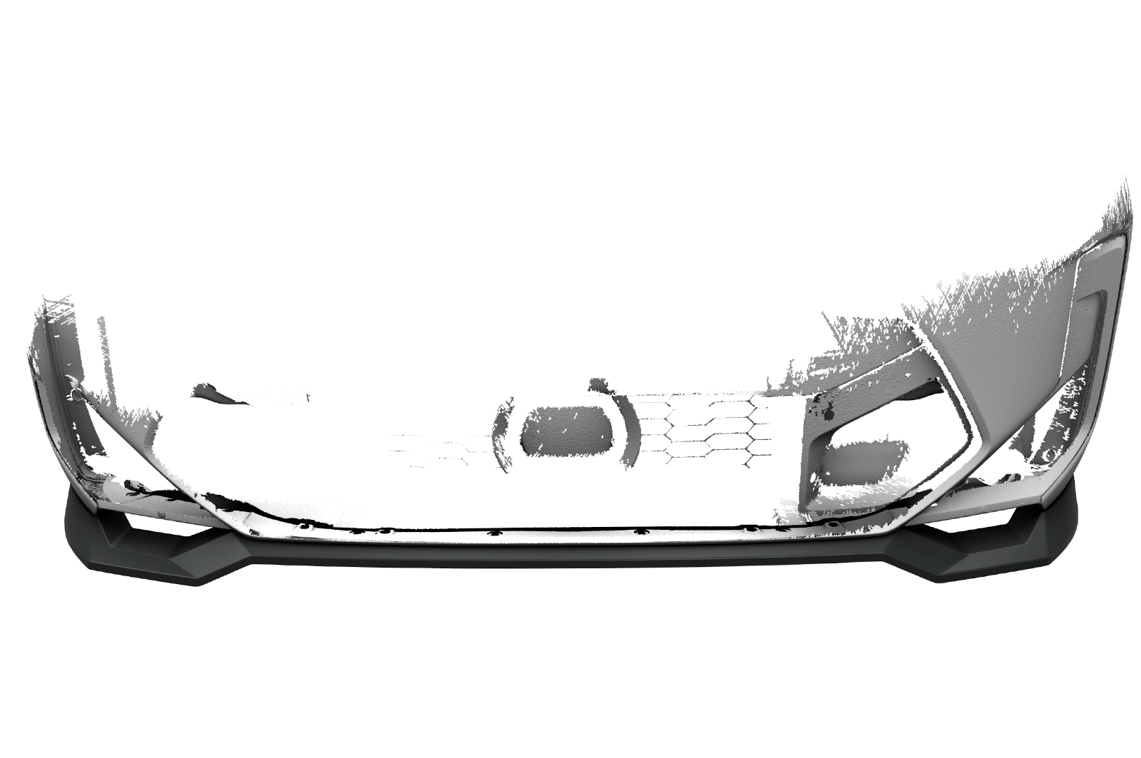 Lame de parechoc avant pour BMW X3 (F97) M Competition (facelift) (depuis 08/2021) - Fabriqué en ABS (6 finitions au choix)