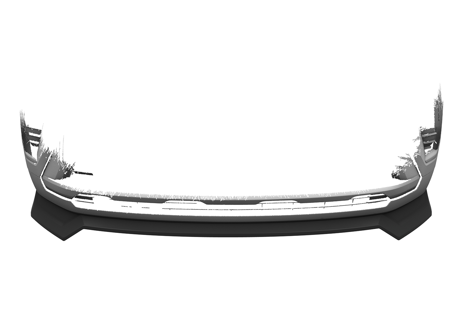 Lame de parechoc avant pour Opel Crossland toutes carrosseries (facelift) (depuis 2020) - Fabriqué en ABS (6 finitions au choix)