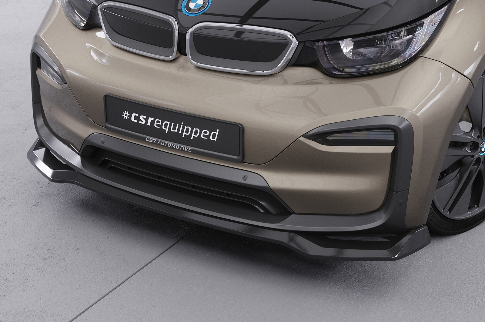 Lame de parechoc avant pour BMW i3 toutes carrosseries (facelift) (depuis 2017) - Fabriqué en ABS (6 finitions au choix)