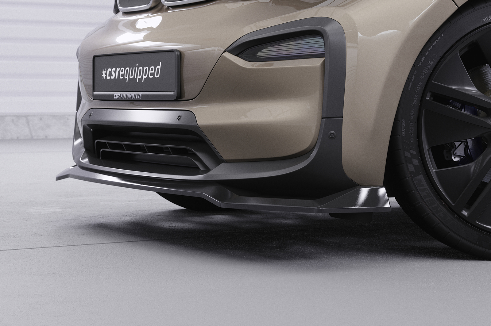 Lame de parechoc avant pour BMW i3 toutes carrosseries (facelift) (depuis 2017) - Fabriqué en ABS (6 finitions au choix)