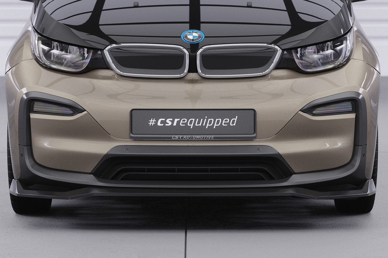 Lame de parechoc avant pour BMW i3 toutes carrosseries (facelift) (depuis 2017) - Fabriqué en ABS (6 finitions au choix)
