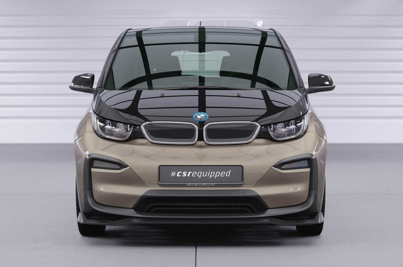 Lame de parechoc avant pour BMW i3 toutes carrosseries (facelift) (depuis 2017) - Fabriqué en ABS (6 finitions au choix)