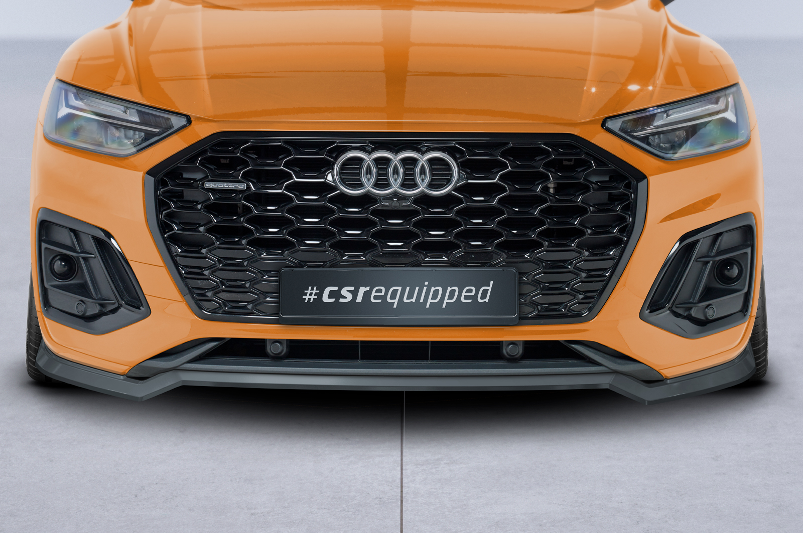 Lame de parechoc avant pour Audi SQ5 (FY) toutes carrosseries (depuis 2020) - Fabriqué en ABS (6 finitions au choix)