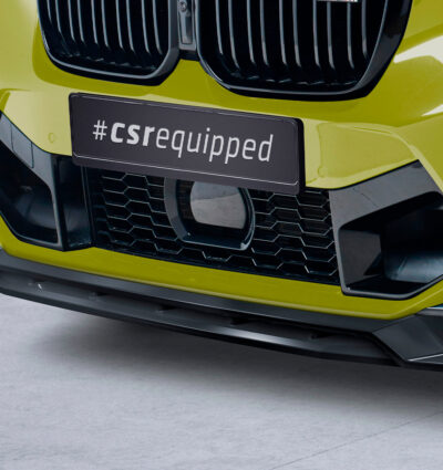 Lame de parechoc avant pour BMW X3 (F97) M Competition (facelift) (depuis 08/2021) - Fabriqué en ABS (6 finitions au choix)