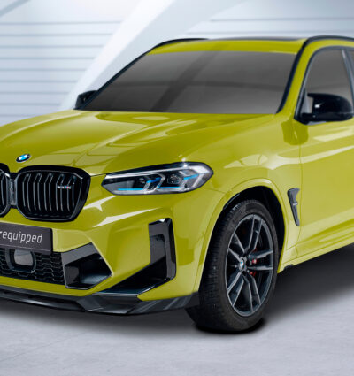 Lame de parechoc avant pour BMW X3 (F97) M Competition (facelift) (depuis 08/2021) - Fabriqué en ABS (6 finitions au choix)
