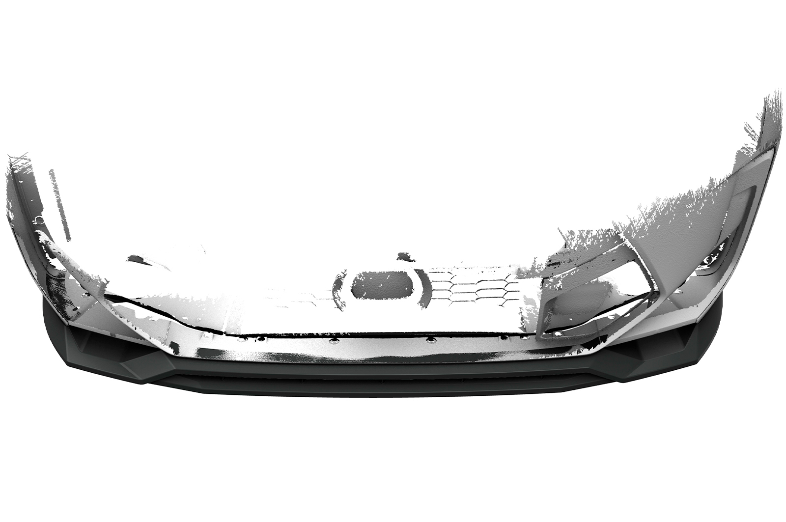 Lame de parechoc avant pour BMW X3 (F97) M Competition (facelift) (depuis 08/2021) - Fabriqué en ABS (6 finitions au choix)