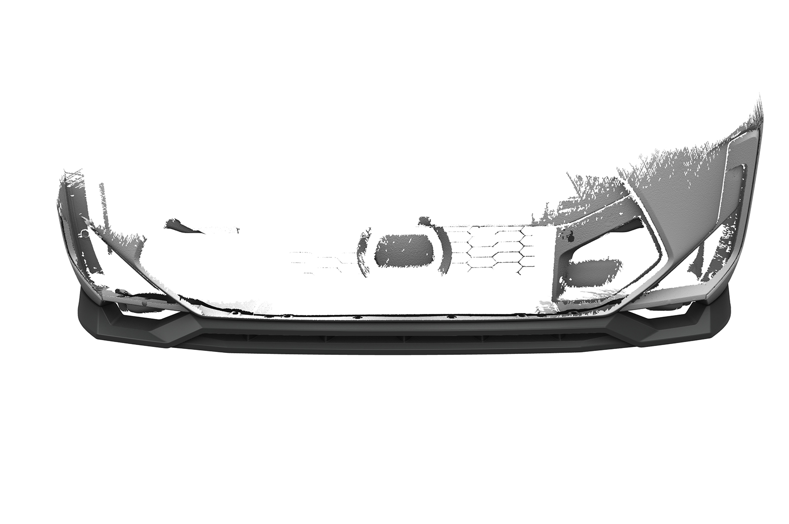 Lame de parechoc avant pour BMW X3 (F97) M Competition (facelift) (depuis 08/2021) - Fabriqué en ABS (6 finitions au choix)