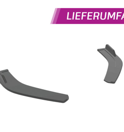 Lame de parechoc avant pour VW Golf 7 (Typ AU) R / R-Line (2017-2021) - Fabriqué en ABS 10mm (à peindre ou polir)