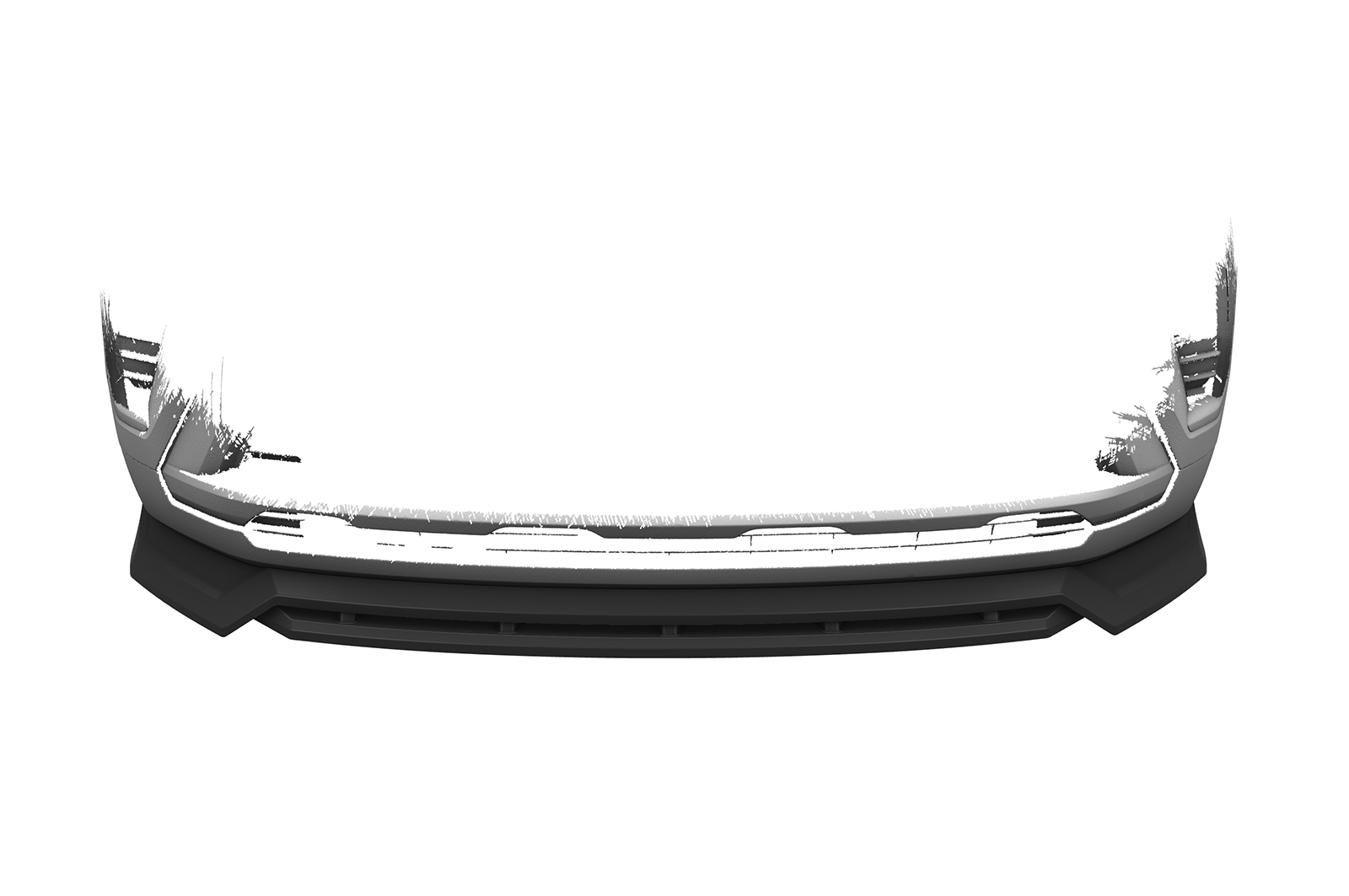 Lame de parechoc avant pour Opel Crossland toutes carrosseries (facelift) (depuis 2020) - Fabriqué en ABS (6 finitions au choix)