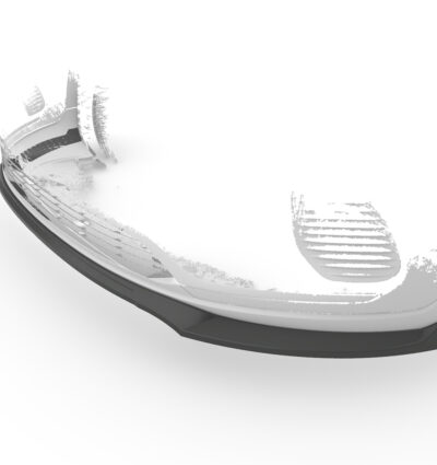 Lame de parechoc avant pour Mercedes-Benz EQA (H243) Progressive et Electric Art (depuis 2021) - Fabriqué en ABS (6 finitions au choix)