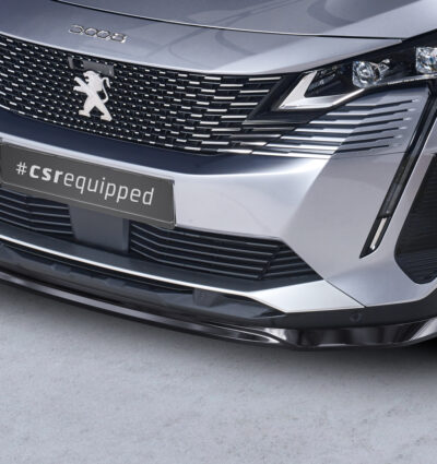 Lame de parechoc avant pour Peugeot 3008 (2. Gen) toutes carrosseries (facelift) (depuis 2020) - Fabriqué en ABS (6 finitions au choix)