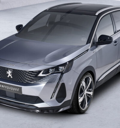Lame de parechoc avant pour Peugeot 3008 (2. Gen) toutes carrosseries (facelift) (depuis 2020) - Fabriqué en ABS (6 finitions au choix)