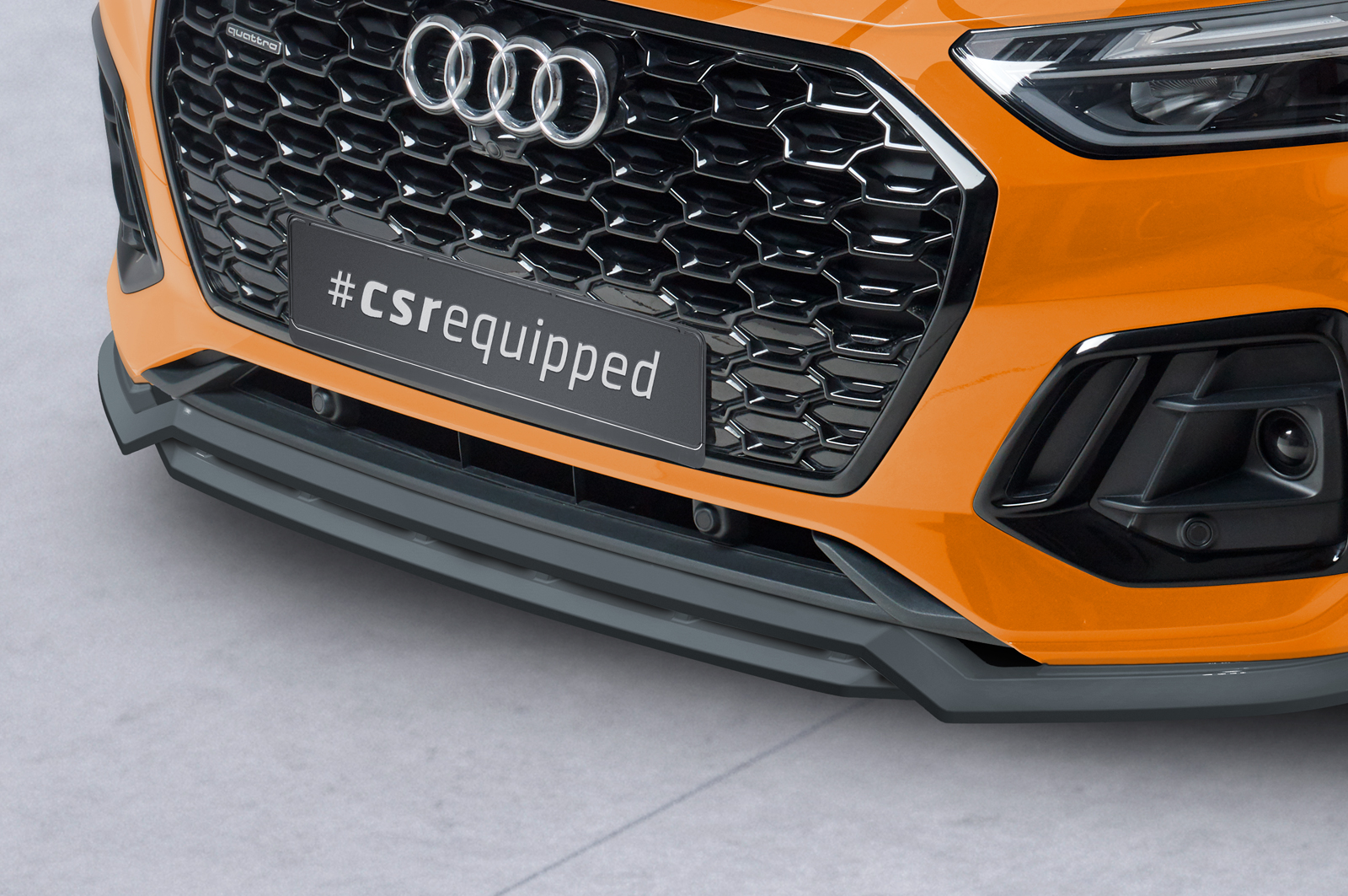 Lame de parechoc avant pour Audi SQ5 (FY) toutes carrosseries (depuis 2020) - Fabriqué en ABS (6 finitions au choix)