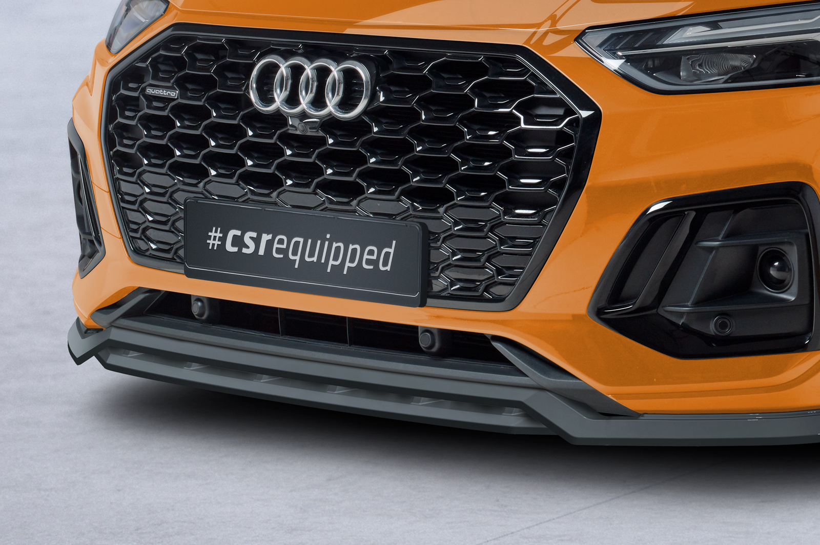 Lame de parechoc avant pour Audi SQ5 (FY) toutes carrosseries (depuis 2020) - Fabriqué en ABS (6 finitions au choix)