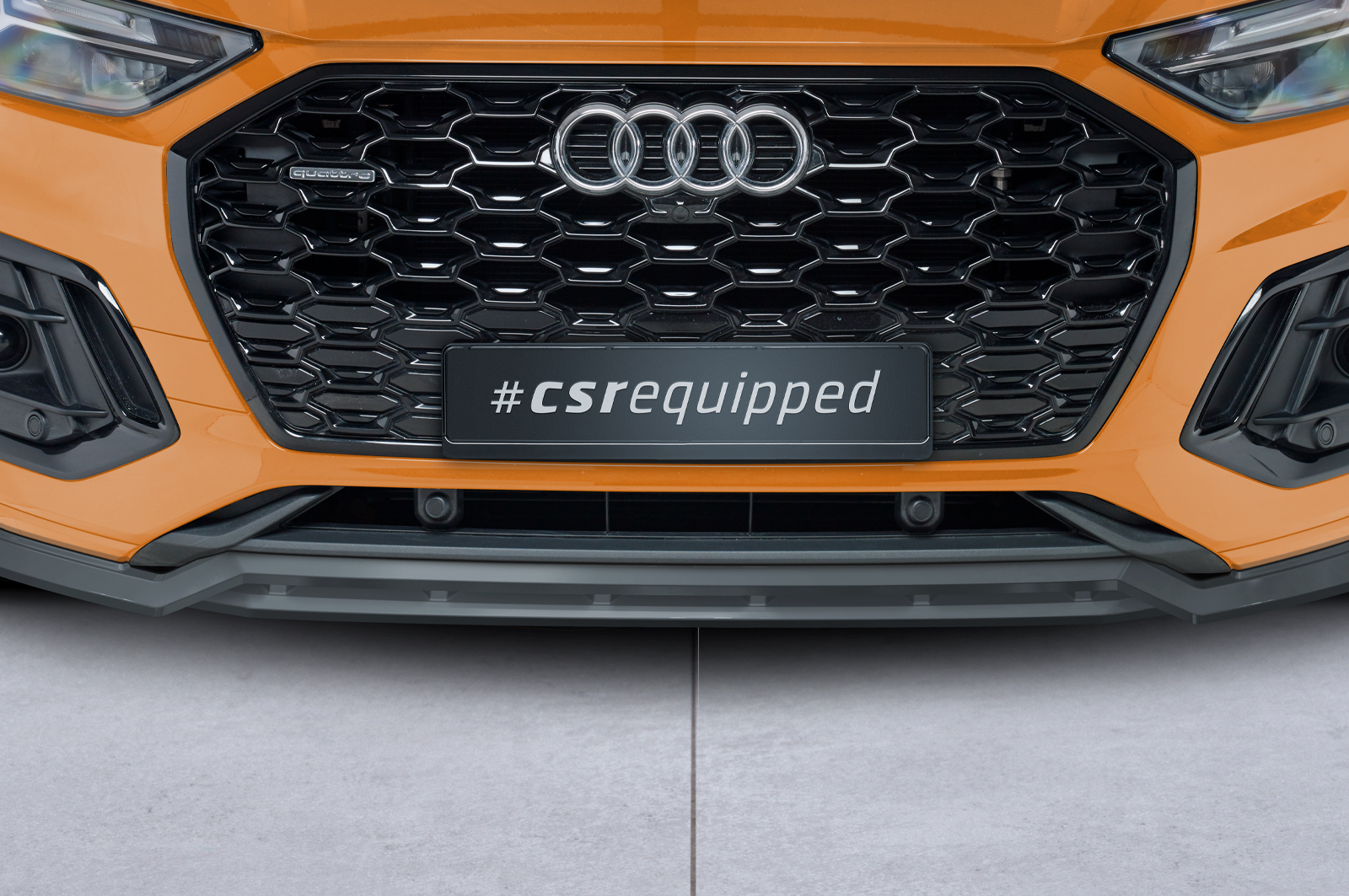 Lame de parechoc avant pour Audi SQ5 (FY) toutes carrosseries (depuis 2020) - Fabriqué en ABS (6 finitions au choix)