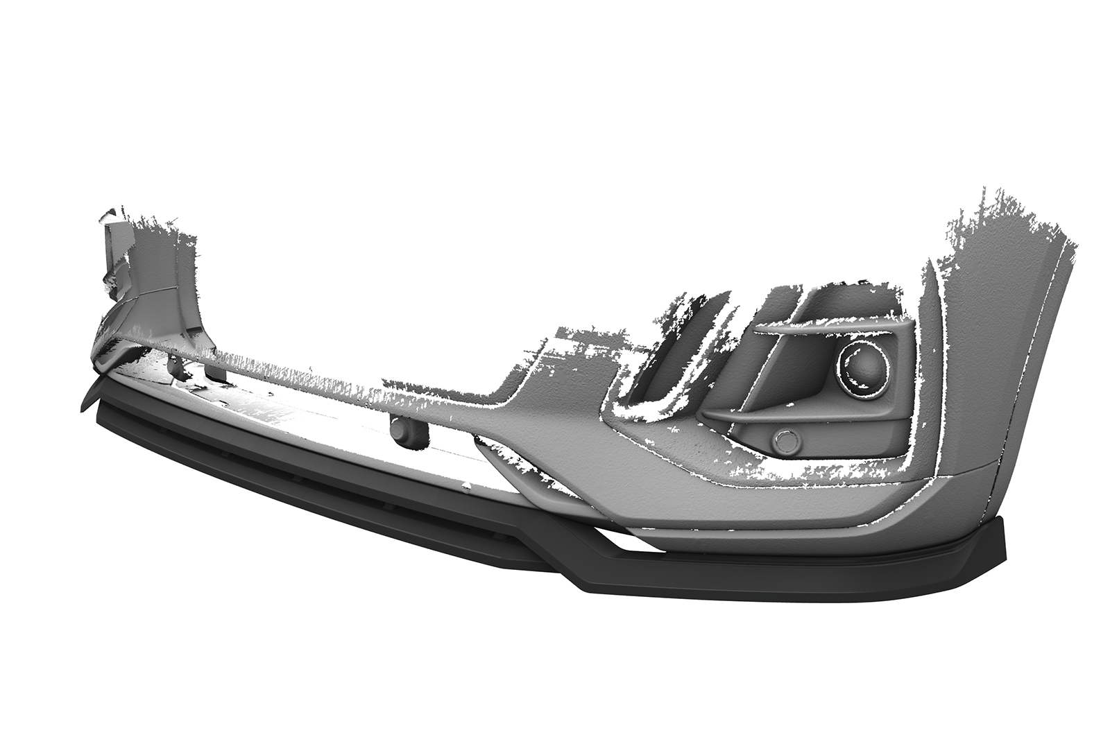 Lame de parechoc avant pour Audi SQ5 (FY) toutes carrosseries (depuis 2020) - Fabriqué en ABS (6 finitions au choix)