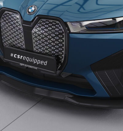 Lame de parechoc avant pour BMW iX Sportpaket et iX M60 (depuis 2021) - Fabriqué en ABS (6 finitions au choix)