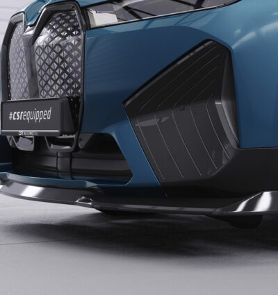 Lame de parechoc avant pour BMW iX Sportpaket et iX M60 (depuis 2021) - Fabriqué en ABS (6 finitions au choix)