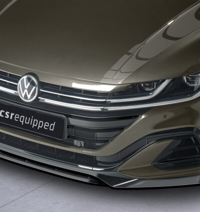 Lame de parechoc avant pour VW Arteon R-Line (facelift) - berline et Shooting Brake (depuis 2020) - Fabriqué en ABS (6 finitions au choix)