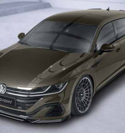 Lame de parechoc avant pour VW Arteon R-Line (facelift) - berline et Shooting Brake (depuis 2020) - Fabriqué en ABS (6 finitions au choix)