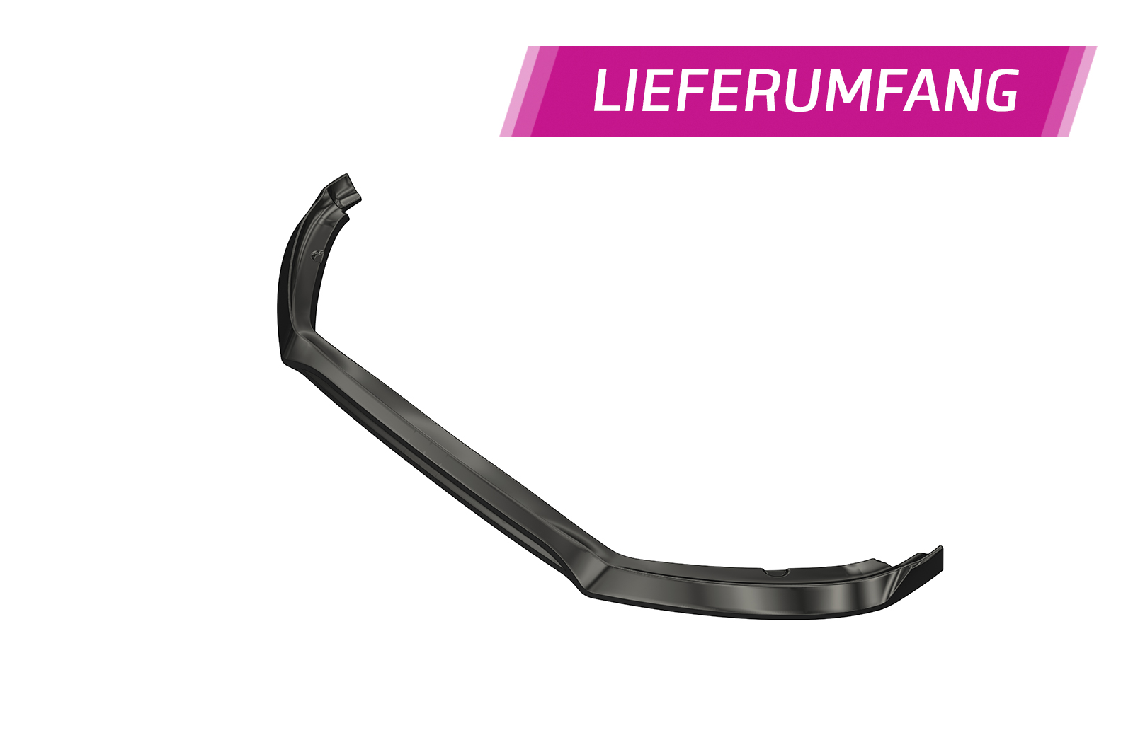 Lame de parechoc avant pour Peugeot 208 GTi (facelift) (10/2014-04/2018) - Fabriqué en ABS (6 finitions au choix)