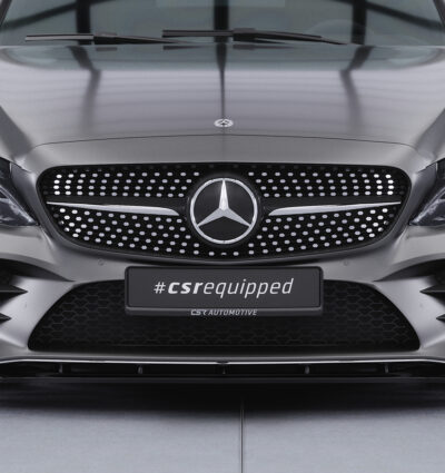 Lame de parechoc avant pour Mercedes-Benz Classe C C205 / A205 / W205 / V205 / S205 coupé / cabriolet / berline et T-Modell (facelift) (03/2018-2021) - Fabriqué en ABS (6 finitions au choix)