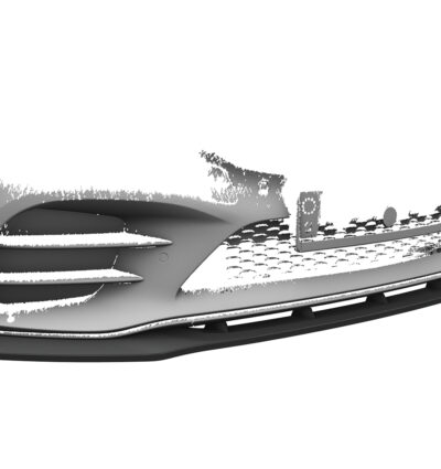 Lame de parechoc avant pour Mercedes-Benz Classe C C205 / A205 / W205 / V205 / S205 coupé / cabriolet / berline et T-Modell (facelift) (03/2018-2021) - Fabriqué en ABS (6 finitions au choix)
