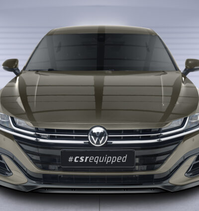 Lame de parechoc avant pour VW Arteon R-Line (facelift) - berline et Shooting Brake (depuis 2020) - Fabriqué en ABS (6 finitions au choix)