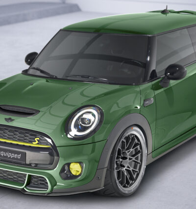Lame de parechoc avant pour Mini F55 / F56 / F57 One / Cooper / Cooper S / JCW (1.facelift) - avec John Cooper Works Trim (2018-2021) - Fabriqué en ABS (6 finitions au choix)