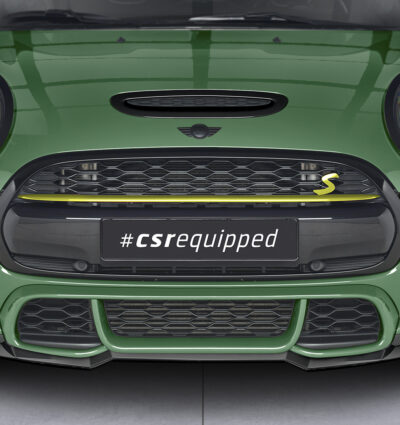 Lame de parechoc avant pour Mini F55 / F56 / F57 One / Cooper / Cooper S / JCW (1.facelift) - avec John Cooper Works Trim (2018-2021) - Fabriqué en ABS (6 finitions au choix)