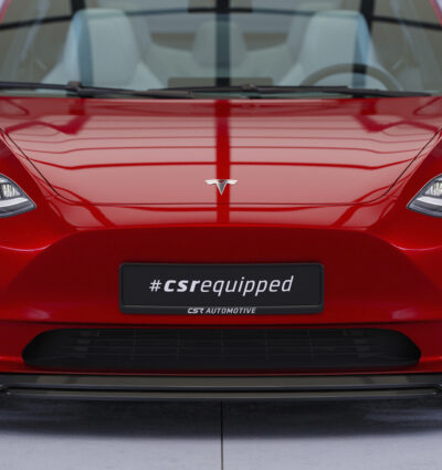 Lame de parechoc avant pour Tesla Model 3 toutes carrosseries (depuis 2017) - Fabriqué en ABS (6 finitions au choix)