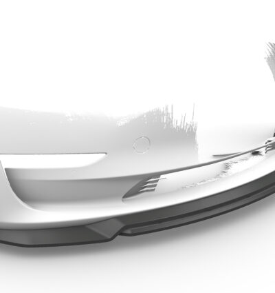 Lame de parechoc avant pour Tesla Model 3 toutes carrosseries (depuis 2017) - Fabriqué en ABS (6 finitions au choix)
