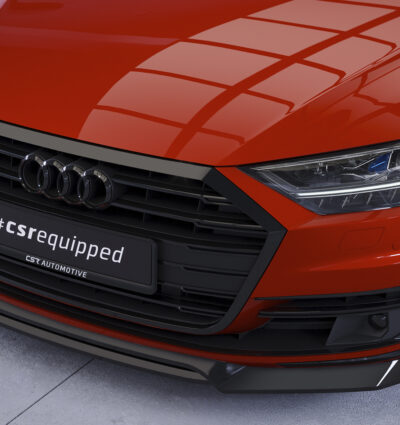 Lame de parechoc avant pour Audi A8 (D5) toutes carrosseries (2017-2021) - Fabriqué en ABS (6 finitions au choix)