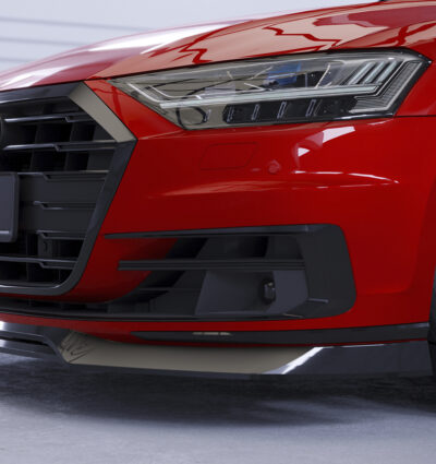 Lame de parechoc avant pour Audi A8 (D5) toutes carrosseries (2017-2021) - Fabriqué en ABS (6 finitions au choix)