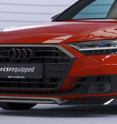 Lame de parechoc avant pour Audi A8 (D5) toutes carrosseries (2017-2021) - Fabriqué en ABS (6 finitions au choix)