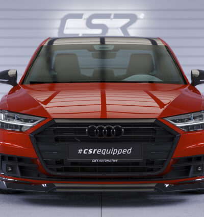 Lame de parechoc avant pour Audi A8 (D5) toutes carrosseries (2017-2021) - Fabriqué en ABS (6 finitions au choix)