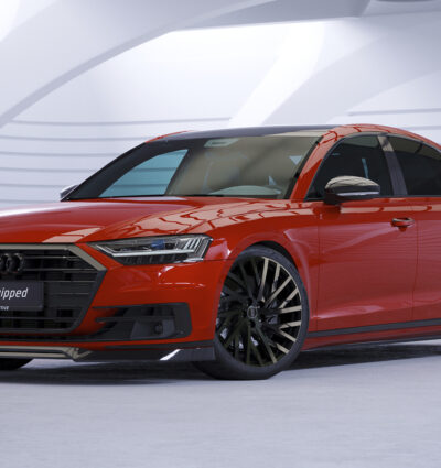 Lame de parechoc avant pour Audi A8 (D5) toutes carrosseries (2017-2021) - Fabriqué en ABS (6 finitions au choix)