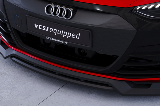 Lame de parechoc avant pour Audi e-tron GT toutes carrosseries (depuis 2020) - Fabriqué en ABS (6 finitions au choix)