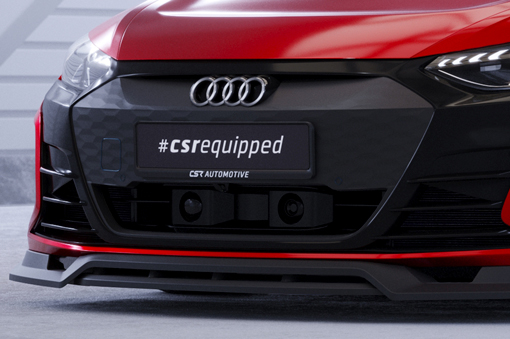 Lame de parechoc avant pour Audi e-tron GT toutes carrosseries (depuis 2020) - Fabriqué en ABS (6 finitions au choix)
