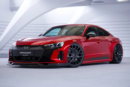 Lame de parechoc avant pour Audi e-tron GT toutes carrosseries (depuis 2020) - Fabriqué en ABS (6 finitions au choix)