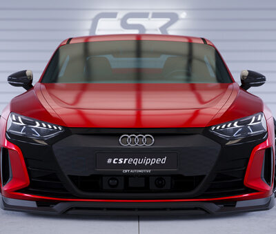 Lame de parechoc avant pour Audi e-tron GT toutes carrosseries (depuis 2020) - Fabriqué en ABS (6 finitions au choix)
