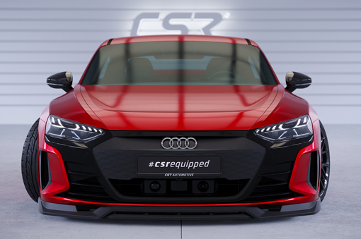 Lame de parechoc avant pour Audi e-tron GT toutes carrosseries (depuis 2020) - Fabriqué en ABS (6 finitions au choix)