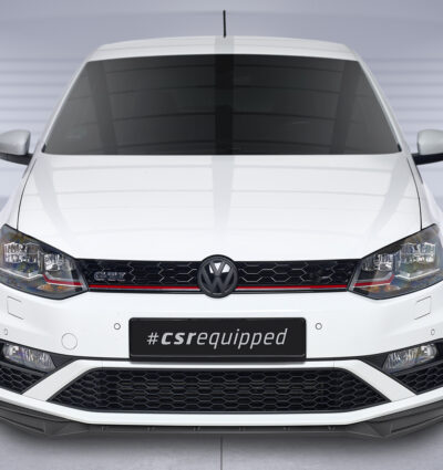 Lame de parechoc avant pour VW Polo V (Typ 6C) GTI (facelift) (2014-2017) - Fabriqué en ABS (6 finitions au choix)