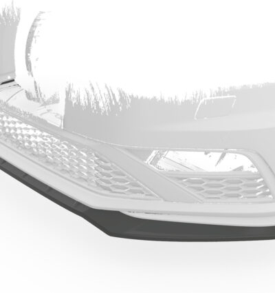 Lame de parechoc avant pour VW Polo V (Typ 6C) GTI (facelift) (2014-2017) - Fabriqué en ABS (6 finitions au choix)